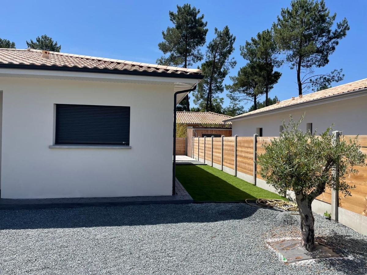 Maison Moderne Avec Piscine Chauffee Lacanau Zewnętrze zdjęcie